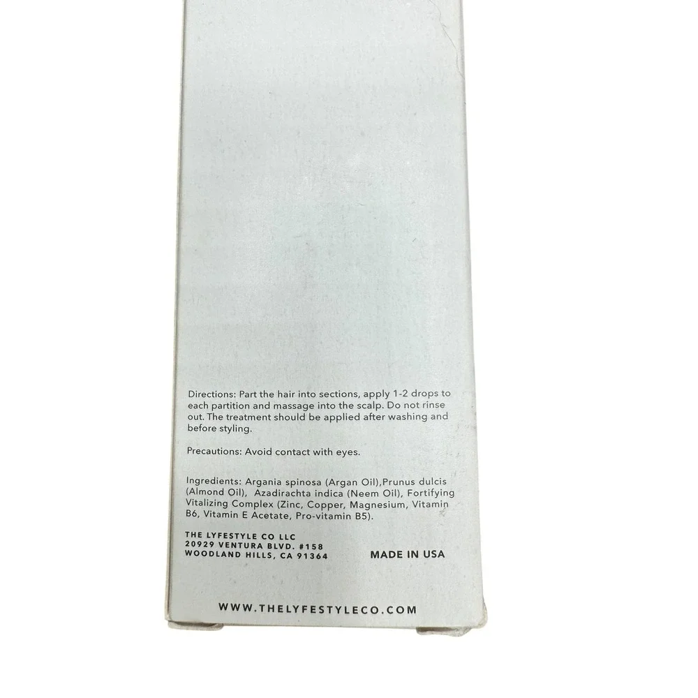 The Lyfestyle Co. Detox‎ Hair Serum Nutrient Plant Scalp Treatment
